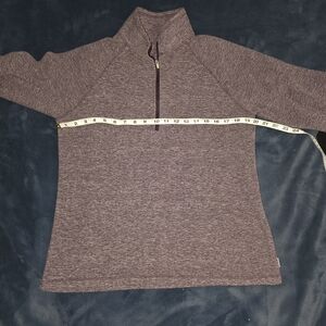 Eddie Bauer Plum Knit Sweater